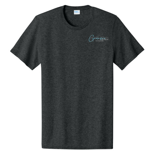 Genesee Figure Skating Club Invitational & 2025 Excel Series Crop Crewneck T-Shirt Thumbnail